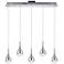Amherst Collection Led 5-Lt Chandelier 34In X 4In X 9 Finish