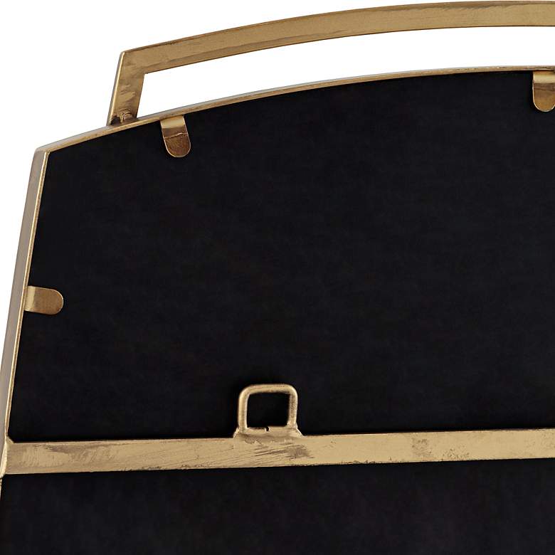 Image 3 Amherst Gold 24" x 34" Rectangular Wall Mirrors Set of 2 more views