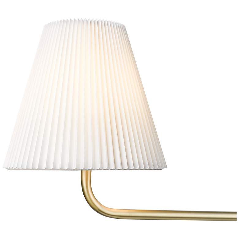 Image 3 Ami 48" Wide 2-Light Island in Vintage Brass more views