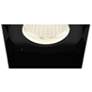 Amigo 3" Black 15W LED Square Trimless Recessed Downlight