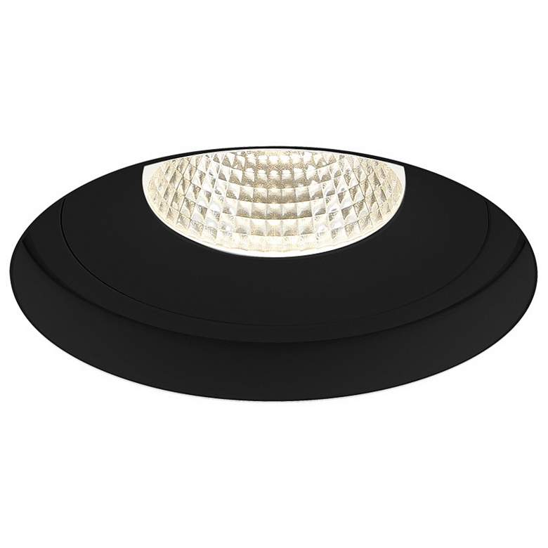 Image 1 Amigo 6 1/8" Black 26W LED Round Trimless Recessed Downlight