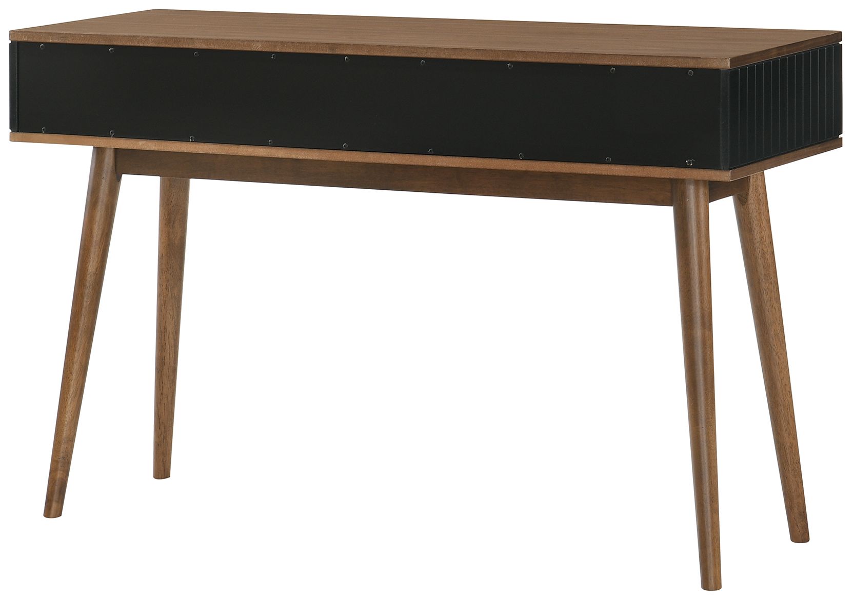 Image 5 Amigo Console Table in Walnut Wood and Black Veneer more views