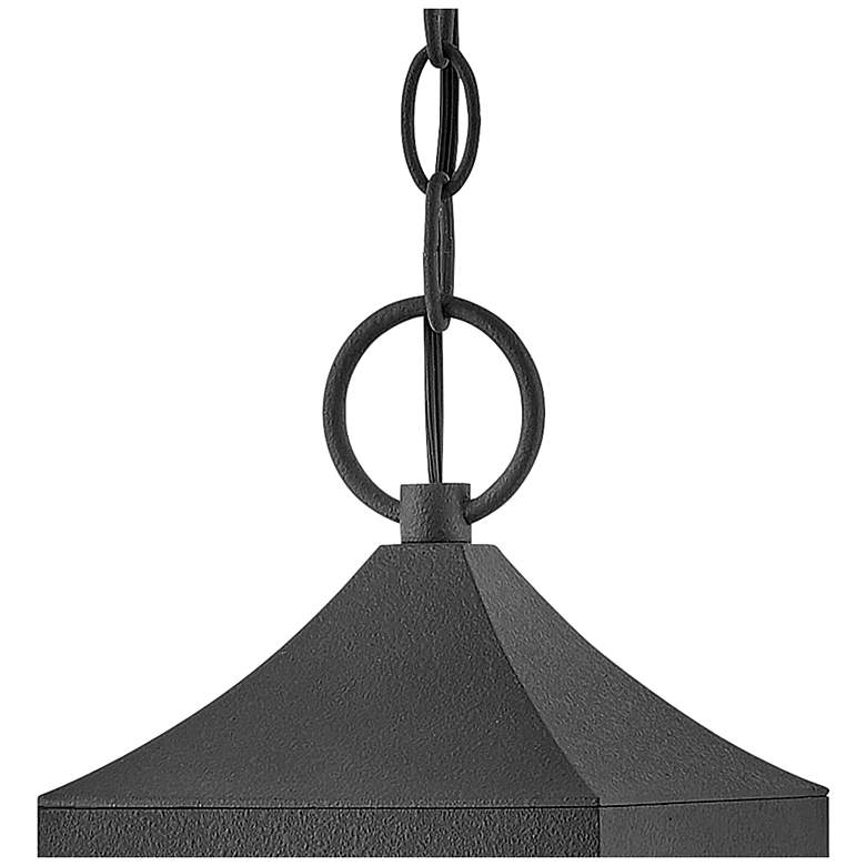 Image 3 Amina 20 1/2" High Distressed Zinc Outdoor Hanging Light more views