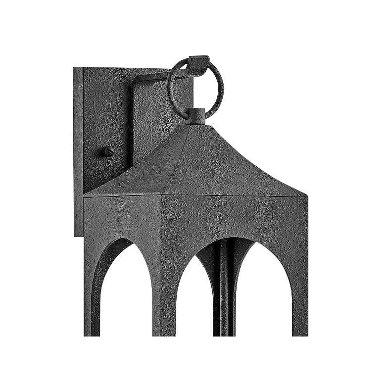 Image 2 Amina 23 3/4" High Distressed Zinc Outdoor Wall Light more views