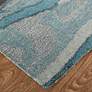 3_Amira Transitional Abstract Hand Tufted Blue Area Rug 8634F more views