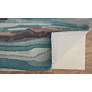 4_Amira Transitional Abstract Hand Tufted Blue Area Rug 8634F more views