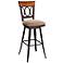 Amisco Cindy Scotch 30" High Swivel Bar Stool