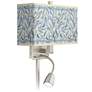 Amity Giclee Glow LED Reading Light Plug-In Sconce