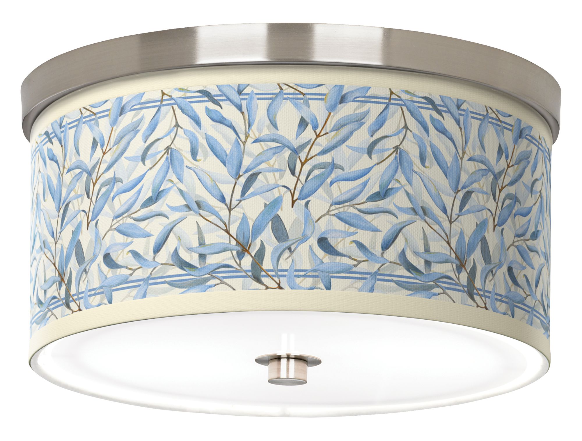 Image Amity Giclee Nickel 10 1/4" Wide Ceiling Light