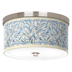 Amity Giclee Nickel 10 1/4&quot; Wide Ceiling Light