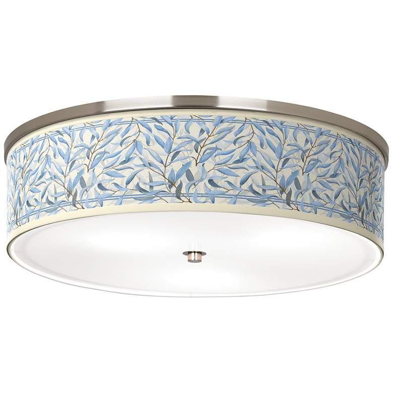 Image 1 Amity Giclee Nickel 20 1/4" Wide Ceiling Light