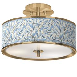 Amity Gold 14" Wide Ceiling Light