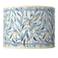 Amity Leaf Pattern Giclee Glow Drum Lamp Shade 13.5x13.5x10 (Spider)