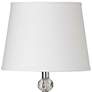 Thumbnail2 of Amli 17 1/2"H Polished Chrome w/ Cut Crystal Ball Table Lamp more views