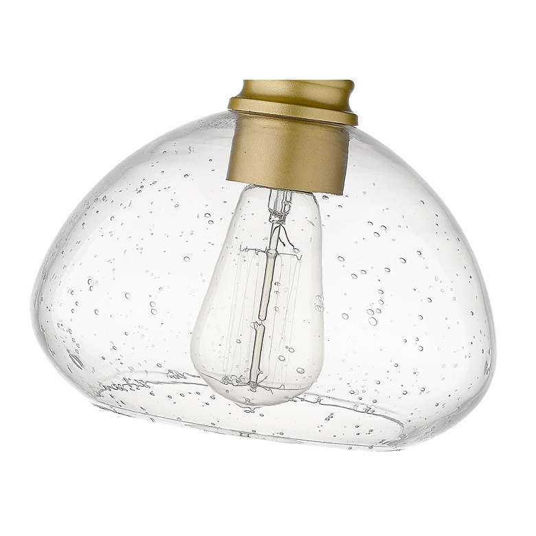 Image 5 Amon by Z-Lite Satin Gold 1 Light Mini Pendant more views