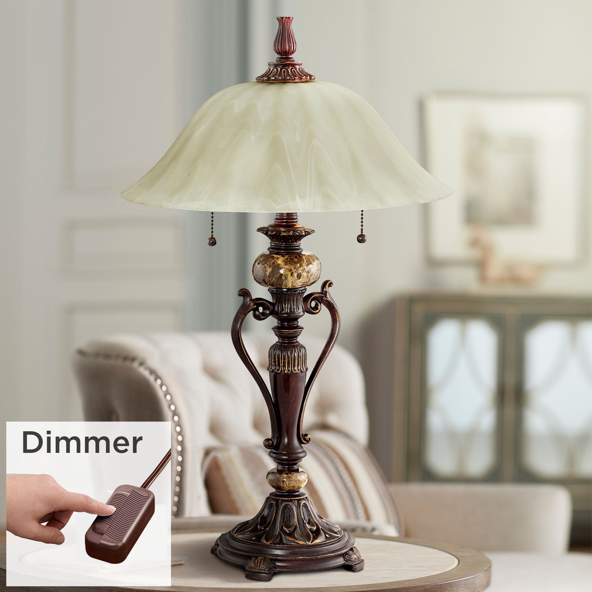 sunbeam table lamp at dollar tree