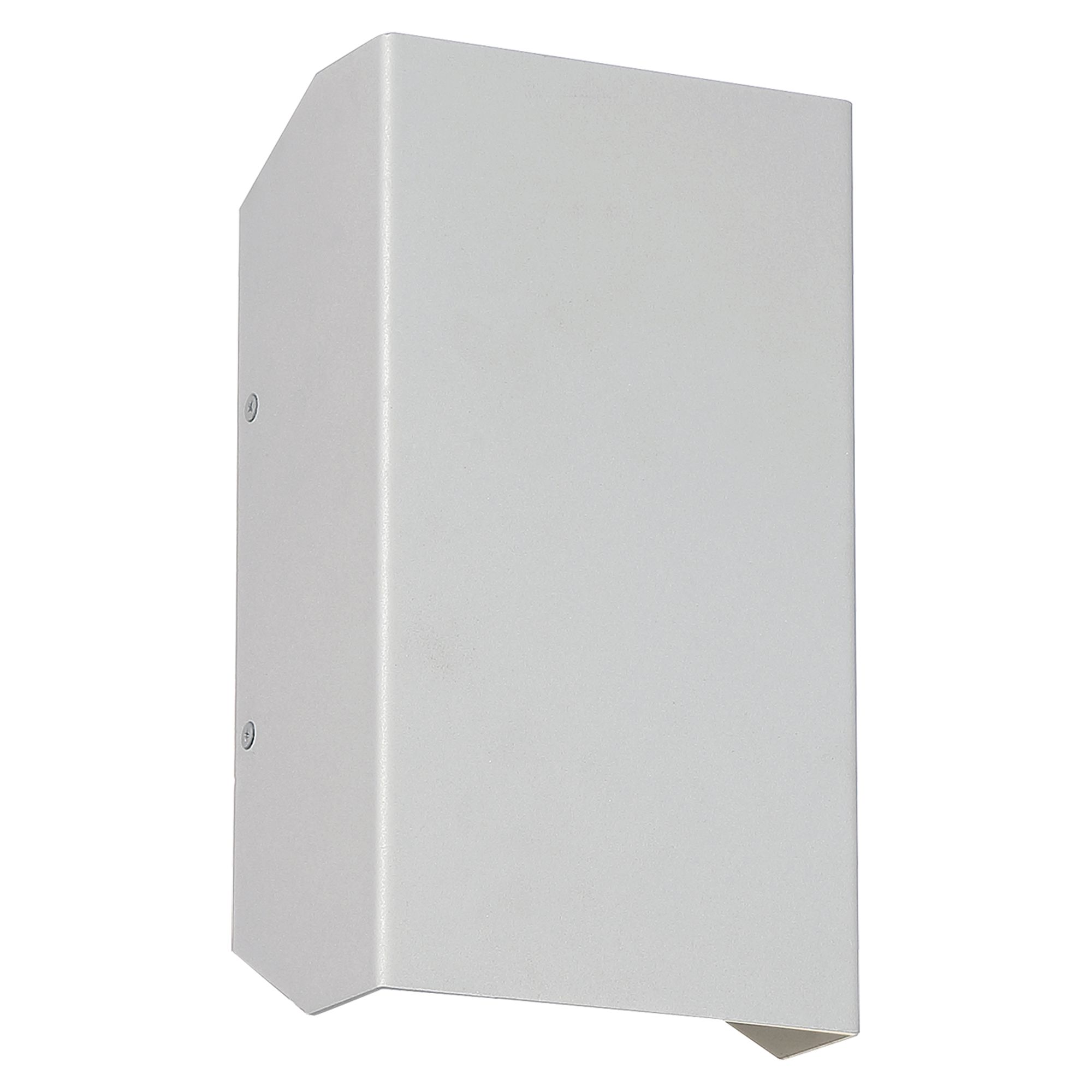 Image 6 Amora 10" High Satin Nickel Marine Grade Up-Down Outdoor LED Light more views