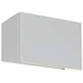 1_Amora Bi-Directional Wide Outdoor LED Wall Mount - Satin