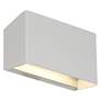 4_Amora Bi-Directional Wide Outdoor LED Wall Mount - Satin more views