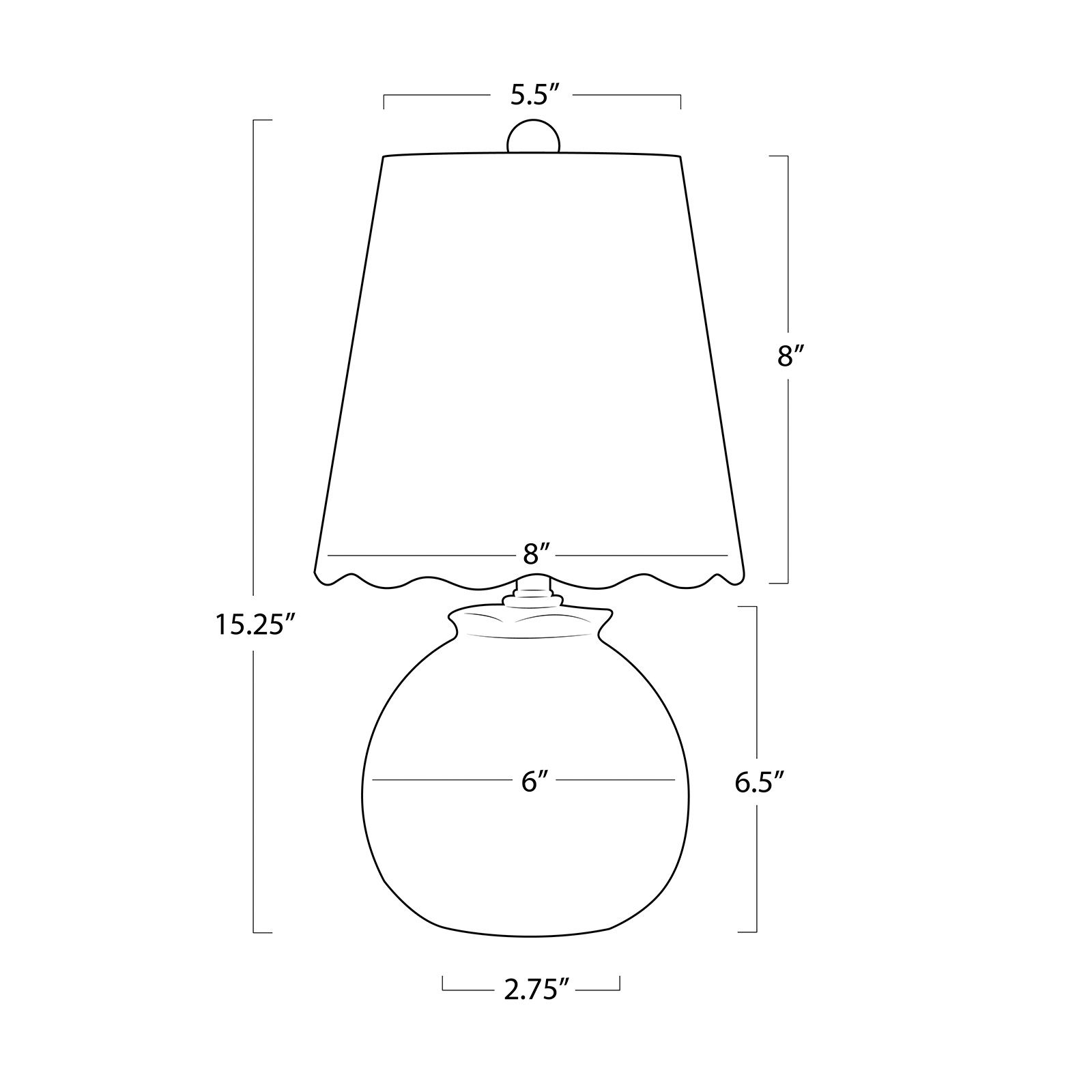 Image 5 Amoria Mini Lamp more views