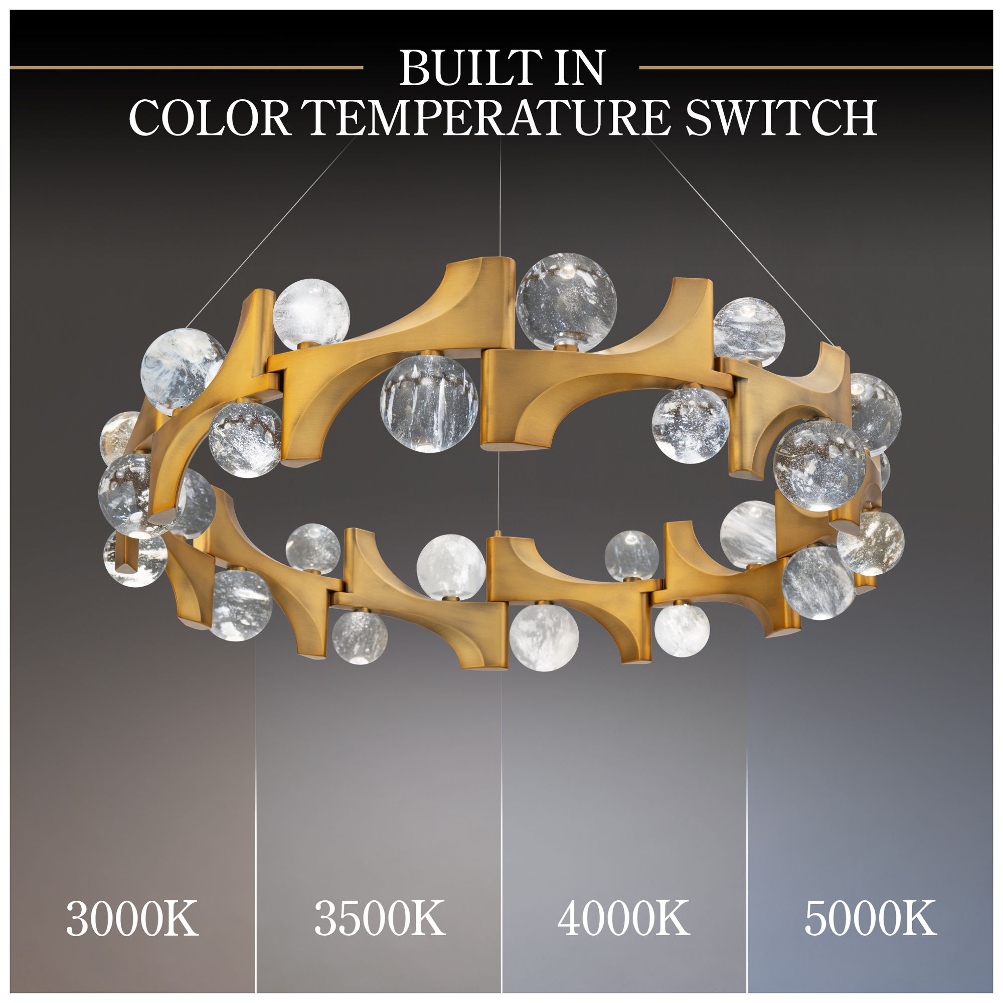 Image 5 Amorina 24 Light LED Pendant more views