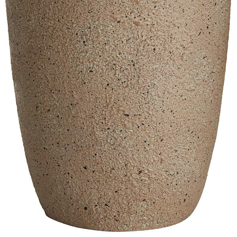 Image 7 Amphora 25 1/4" Beige Oatmeal Rustic Coastal Table Lamps Set of 2 more views