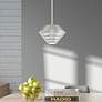 1_Amsterdam 1 Light Brushed Nickel Mini Pendant