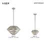 3_Amsterdam 1 Light Brushed Nickel Mini Pendant more views