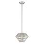 6_Amsterdam 1 Light Brushed Nickel Mini Pendant more views