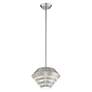 7_Amsterdam 1 Light Brushed Nickel Mini Pendant more views