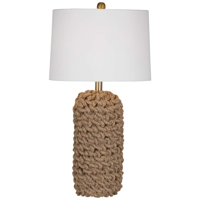 Image 1 Amur 26" High Light Brown Rope Table Lamp