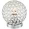 Amy 7 1/2" High Crystal Accent Table Lamp