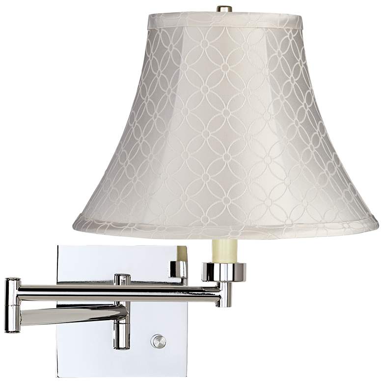 Image 1 An Qing Bell Chrome Plug-In Swing Arm Wall Lamp