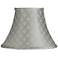 An Qing Gray Bell Lamp Shade 6x12x9 (Spider)