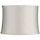 An Qing Off-White Drum Lamp Shade 13x14x10 (Spider)