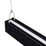 Ana 47 1/2" Wide Black LED Linear Commercial Light