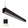 Ana 47 1/2" Wide Black LED Linear Commercial Light