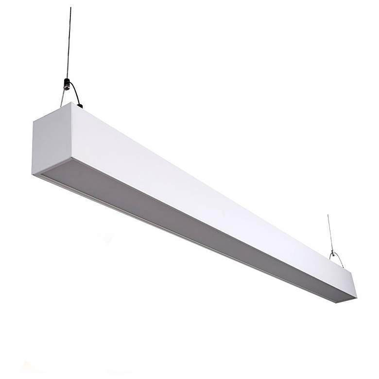 Image 1 Ana 47 1/2" Wide White LED Linear Commercial Light