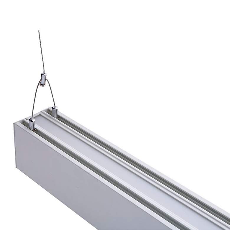 Image 2 Ana 47 1/2 inch Wide White LED Linear Commercial Light more views