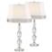 Ana Crystal Table Lamps Set of 2 with Gallery Bling Shades