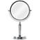 Anaheim Chrome 5X/1X Magnified Swivel Vanity Mirror