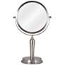 Anaheim Satin Nickel 5X/1X Magnified Swivel Vanity Mirror