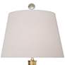 2_Anais 31" High Classic Gold Leaf Buffet Table Lamps Set of 2 more views