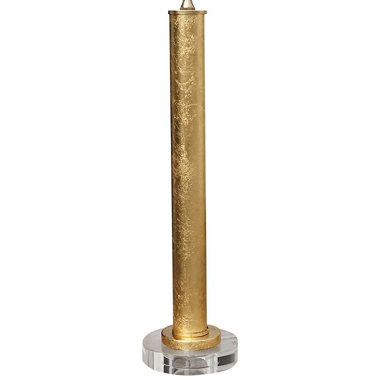 Image 3 Anais 31" High Classic Gold Leaf Buffet Table Lamps Set of 2 more views