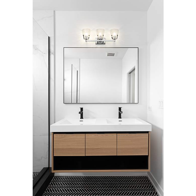 Image 4 Analia 26 1/4" Wide Chrome 3-Light Bath Light more views