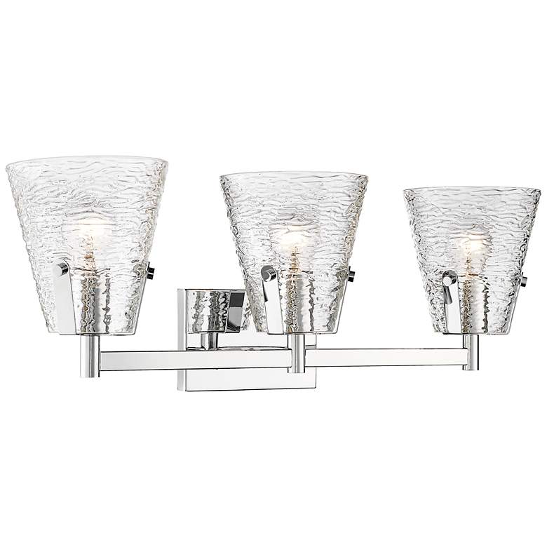 Image 6 Analia 26 1/4" Wide Chrome 3-Light Bath Light more views