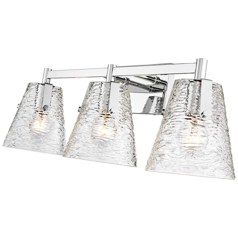 Image 7 Analia 26 1/4" Wide Chrome 3-Light Bath Light more views