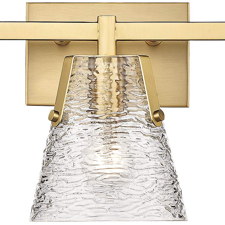 Image 4 Analia 45 3/4" Wide Modern Gold 5-Light Bath Light more views