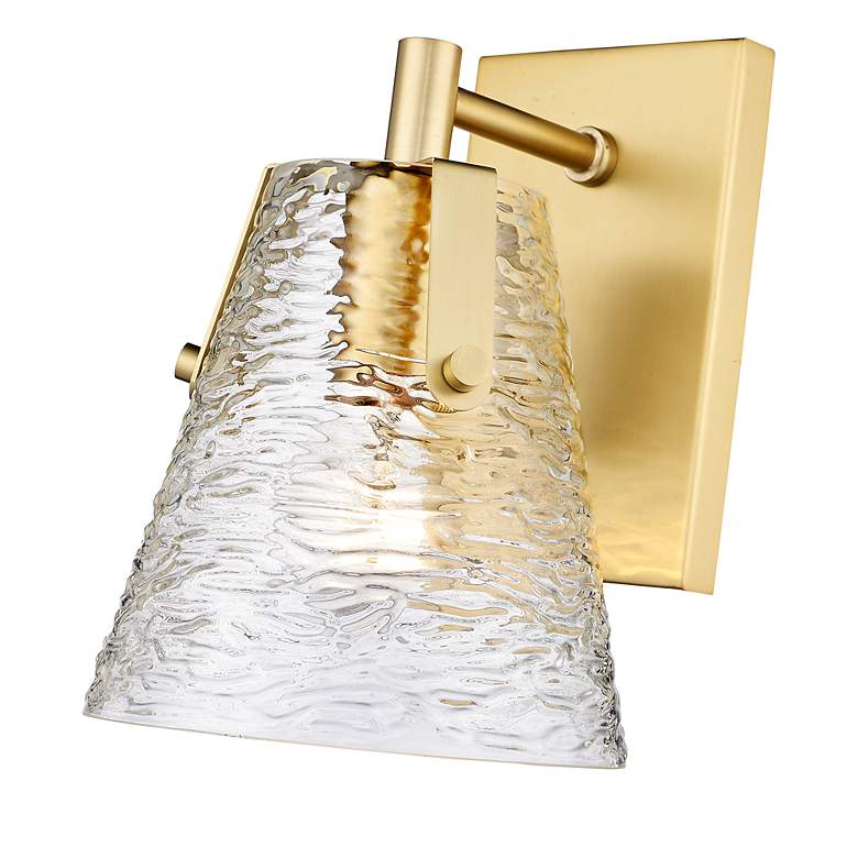 Image 7 Analia 9 1/4" High Modern Gold Wall Sconce more views
