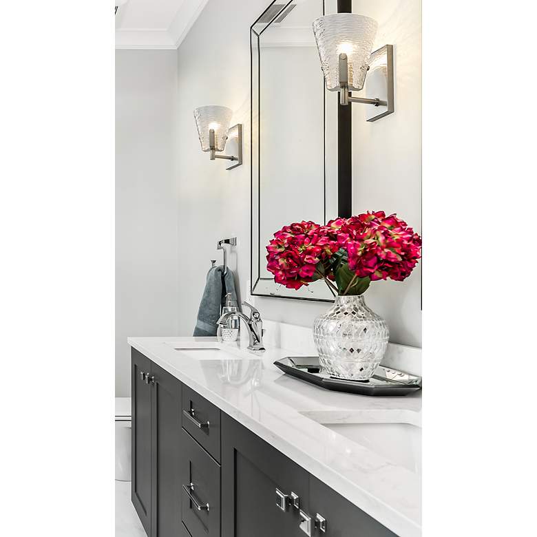 Image 3 Analia by Z-Lite Brushed Nickel 1 Light Wall Sconce more views